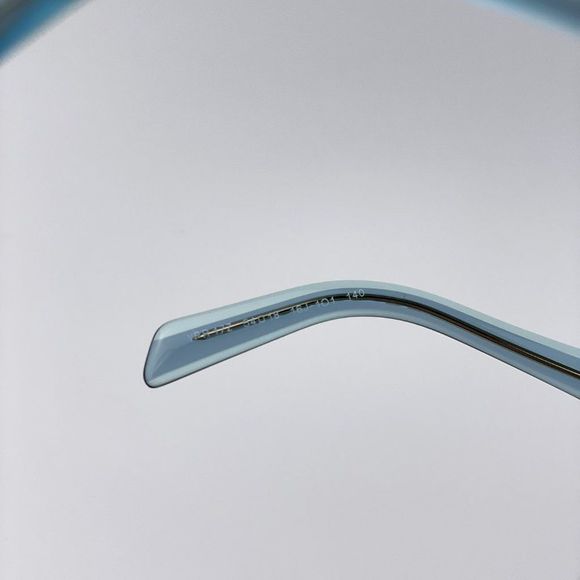 Prada PR17ZV 16J1O1 Eyeglasses Crystal Blue Square Women - Picture 11 of 11